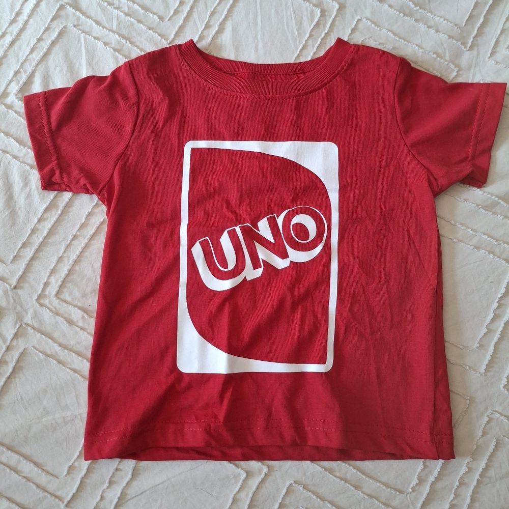 Uno tee, size 18months